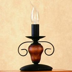 Деревянная настольная лампа Joalpa S-2043
