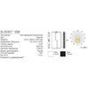 Светильник для магнитных шинных систем Donolux DL18787/Black 10W