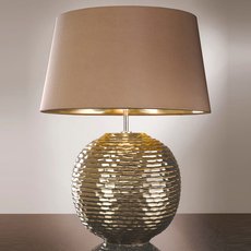 Настольная лампа с абажуром Luis Collection LUI/CAESAR GOLD