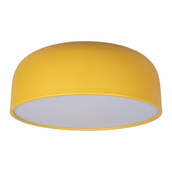 Potolochnyy svetodiodnyy svetilnik loft it axel 10201 480 yellow