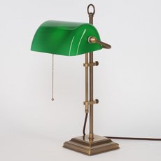 Настольная лампа в кабинет Berliner Messinglampen W2-99gr B