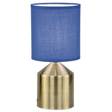Настольная лампа с абажуром Escada 709/1L Blue