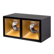Точечный светильник LEDRON KUBING 2 Black/Gold