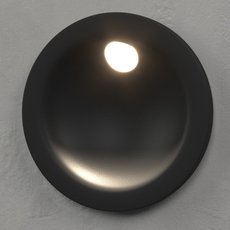 Встраиваемый в стену светильник Elektrostandard MRL LED 1118 Чёрный