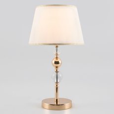 Настольная лампа с абажуром Eurosvet 01071/1 золото