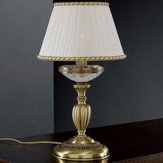 Настольная лампа с абажуром Reccagni Angelo P 6402 P