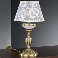 Настольная лампа с абажуром Reccagni Angelo P 7032 P