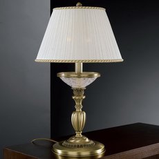Настольная лампа с абажуром Reccagni Angelo P 6402 G