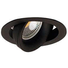 Точечный светильник для гипсокарт. потолков Donolux DL18412/01TR Black