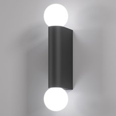Светильник для ванной комнаты настенные без выключателя Elektrostandard Lily черный (MRL 1029)