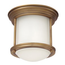 Светильник для ванной комнаты потолочные светильники Hinkley QN-HADRIAN-MINI-F-BR-OPAL