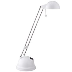 Настольная лампа с арматурой белого цвета Brilliant G08048/05