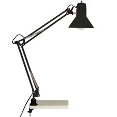Настольная лампа с арматурой чёрного цвета, плафонами чёрного цвета Brilliant 10802/06