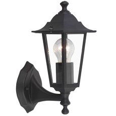 Светильник для уличного освещения с арматурой чёрного цвета, стеклянными плафонами Brilliant 40281/06