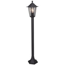 Светильник для уличного освещения с арматурой чёрного цвета, стеклянными плафонами Brilliant 40285/06