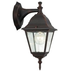Светильник для уличного освещения с арматурой коричневого цвета, плафонами прозрачного цвета Brilliant 44282/55