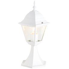 Светильник для уличного освещения с арматурой белого цвета, плафонами прозрачного цвета Brilliant 44284/05