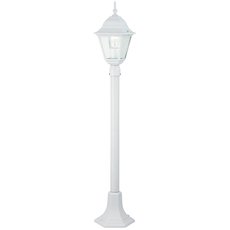 Светильник для уличного освещения с арматурой белого цвета, стеклянными плафонами Brilliant 44285/05