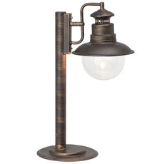 Светильник для уличного освещения с арматурой коричневого цвета, плафонами прозрачного цвета Brilliant 46984/86