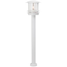 Светильник для уличного освещения с арматурой белого цвета, плафонами прозрачного цвета Brilliant 47885/05