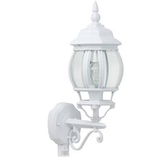 Светильник для уличного освещения с арматурой белого цвета, плафонами прозрачного цвета Brilliant 48697/05