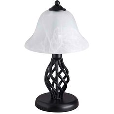 Настольная лампа с стеклянными плафонами белого цвета Brilliant 66747/76