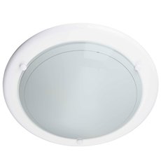 Настенно-потолочный светильник с арматурой белого цвета, стеклянными плафонами Brilliant 90191/05