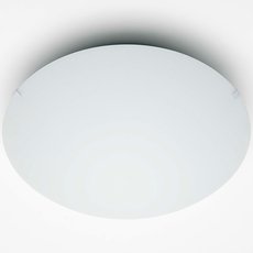 Настенно-потолочный светильник с стеклянными плафонами белого цвета Brilliant 90265/05