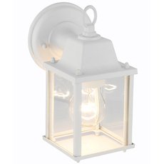 Светильник для уличного освещения с арматурой белого цвета, плафонами прозрачного цвета Brilliant 96186/05
