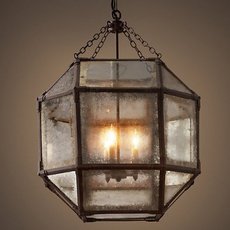 Светильник с стеклянными плафонами прозрачного цвета Estelia Design 903002