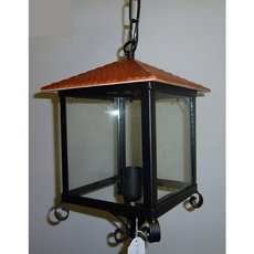 Светильник для уличного освещения с арматурой чёрного цвета, плафонами прозрачного цвета Joalpa FC-15