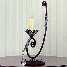 Настольная лампа с арматурой чёрного цвета Joalpa S-2077