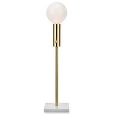Настольная лампа с плафонами белого цвета Lampgustaf 105510