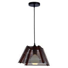 Светильник с плафонами коричневого цвета Lumin Arte Lines-PL40E27*1BR