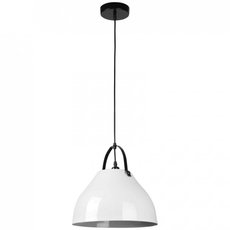 Светильник с арматурой чёрного цвета, плафонами белого цвета Lumin Arte PLM0060160E27