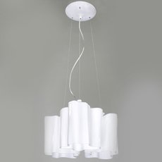 Светильник с арматурой белого цвета, плафонами белого цвета Lux LX_LU14036-3MB
