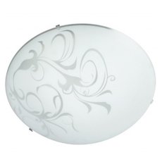 Настенно-потолочный светильник с стеклянными плафонами белого цвета Massive 30280/67/10