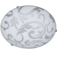 Настенно-потолочный светильник с стеклянными плафонами белого цвета Massive 31914/31/10