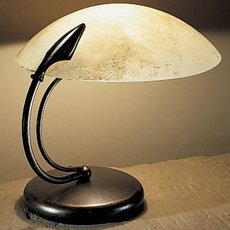 Настольная лампа с арматурой бронзы цвета, стеклянными плафонами Metal Lux 38821