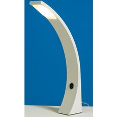 Настольная лампа с арматурой белого цвета, пластиковыми плафонами Padana Lampadari 1002/LT