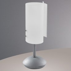 Настольная лампа с стеклянными плафонами белого цвета Padana Lampadari 109/L-BI