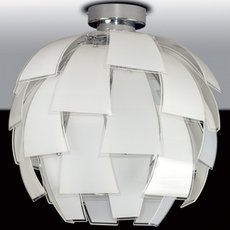 Светильник с арматурой хрома цвета, плафонами белого цвета Padana Lampadari 170/PL-BI