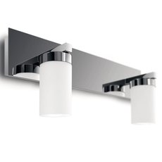 Светильник для ванной комнаты с арматурой хрома цвета, плафонами белого цвета Philips 34021/11/16