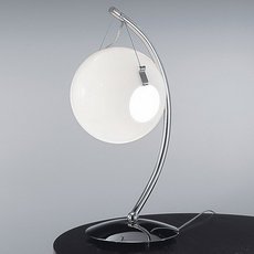 Настольная лампа с стеклянными плафонами белого цвета Voltolina Table Lamp Golf o20