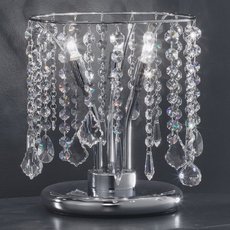 Настольная лампа в гостиную Voltolina Table Lamp Silk CRYSTAL