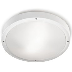 Светильник для уличного освещения с арматурой белого цвета, пластиковыми плафонами Leds-C4 15-9677-14-M1