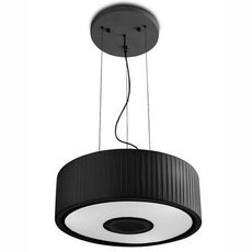 Светильник с арматурой чёрного цвета, пластиковыми плафонами Leds-C4 00-4601-21-05