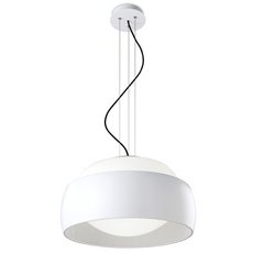 Светильник с арматурой белого цвета, металлическими плафонами Leds-C4 00-4348-BW-F9