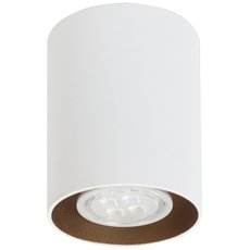 Точечный светильник с арматурой белого цвета, плафонами белого цвета АртПром Tubo P1 10G