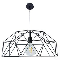 Светильник с арматурой чёрного цвета, металлическими плафонами АртПром Cage Three S1 12